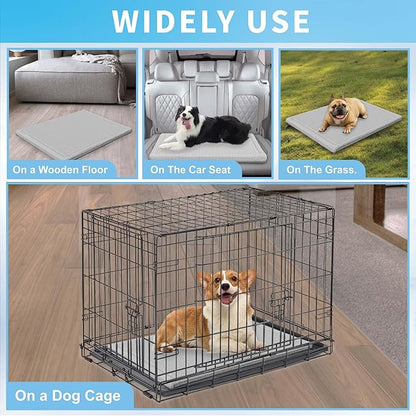 Breathable Dog Cooling Pad Kennels(23" Lx17 Wx1.5 T)