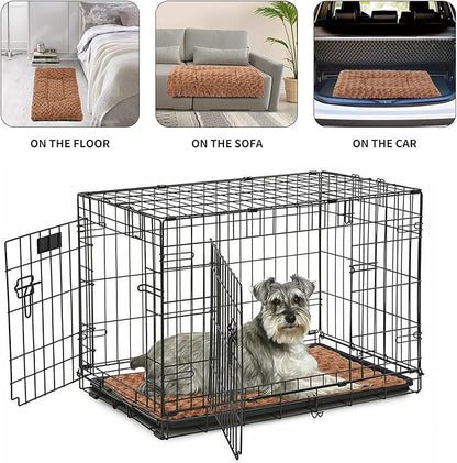 NOYAL Dog Bed Mat Soft Washable Dog Crate
