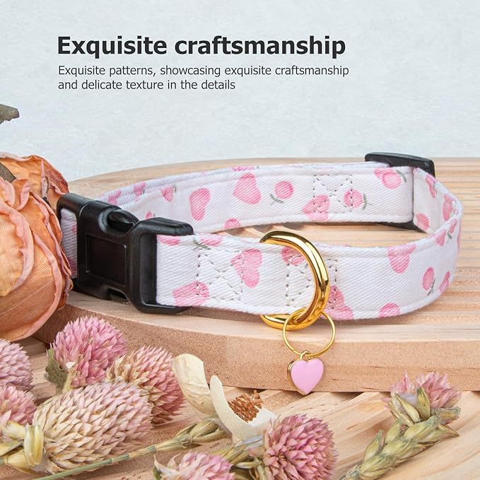 Cotton Handmade Dog Collar Cute and Distinctive Patterns