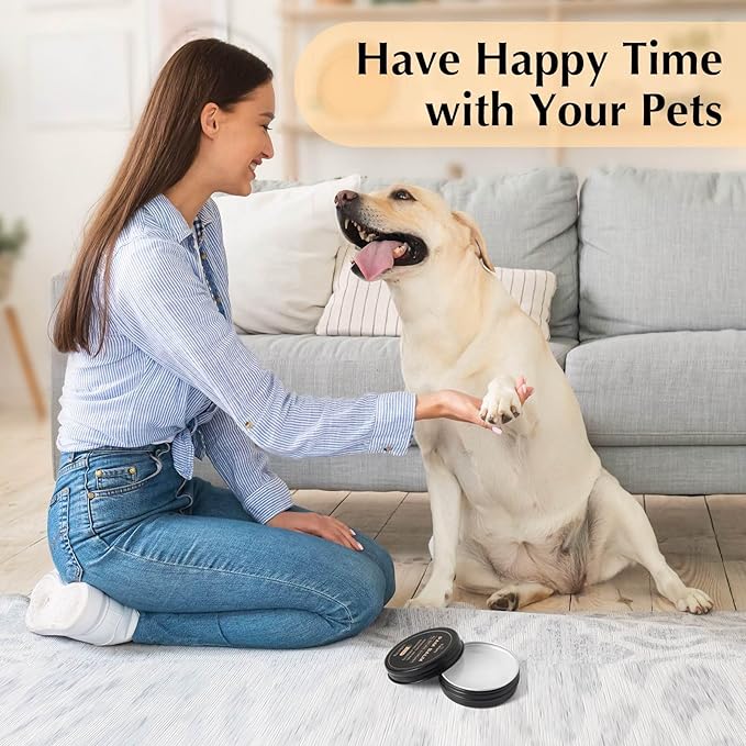 All-Natural Lick Safe Dog Paw Balm for Dogs & Cats 2 Pack (1.23oz *2)