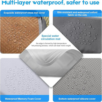 Dog Cooling Mat with Water Circulation Cooling System 5V Safe