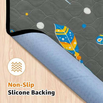 Washable Pee Pads for Dogs: Lagre Reusable Pee Pads for Dogs 1 Pack 72x72 Inch