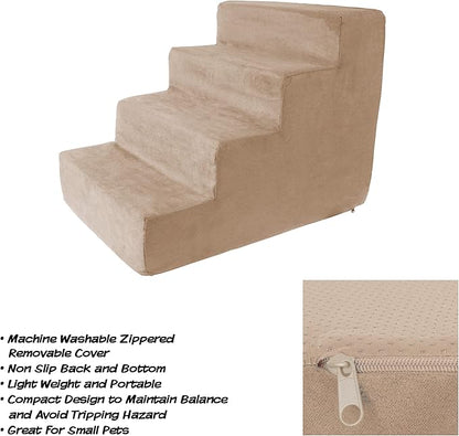 Pet Stairs Collection – Foam Pet Steps for Small Dogs or Cats