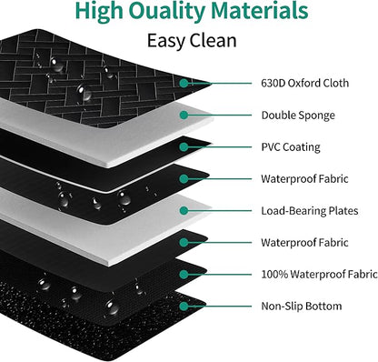 Hard Bottom Dog Car Seat Cover for Back Seat