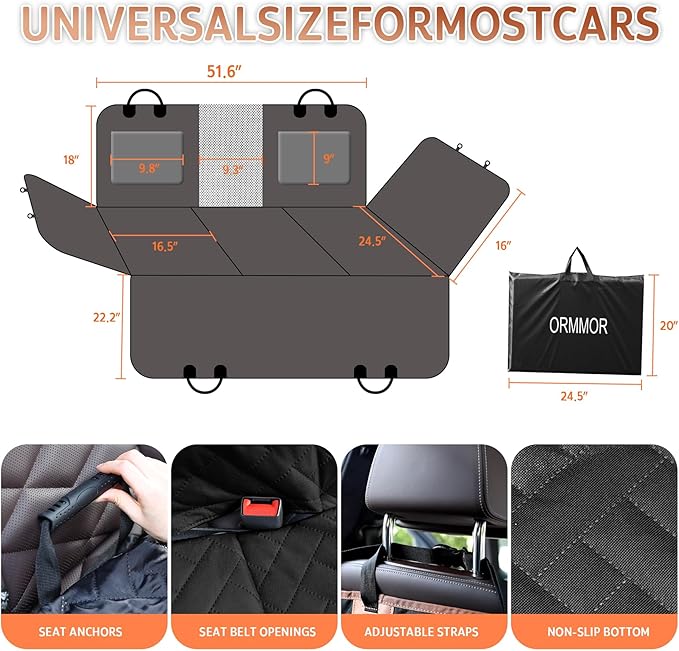 Back Seat Extender for Dogs