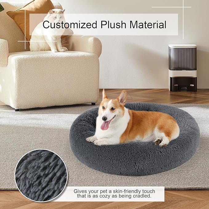 Dog Bed (44"x44"(Pack of 1), Dark
