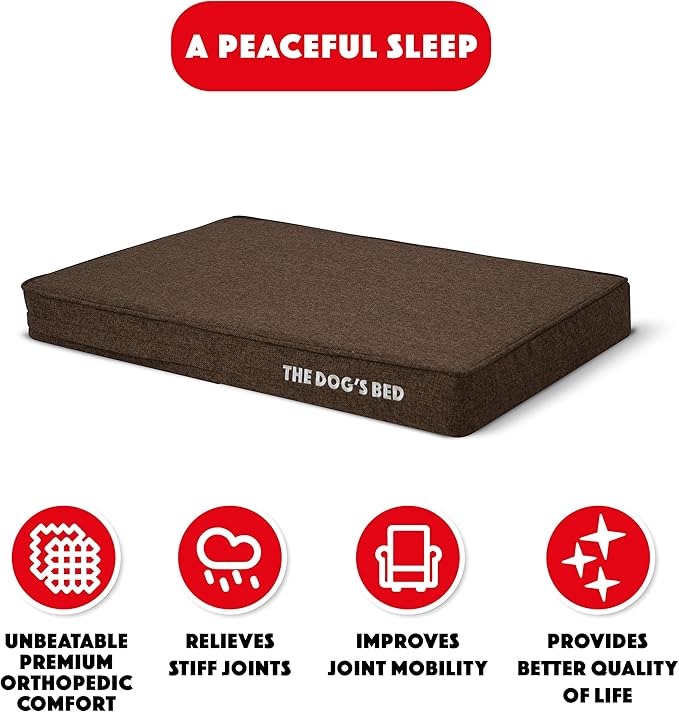 The Dog’s Bed Orthopedic Memory Foam Dog Bed