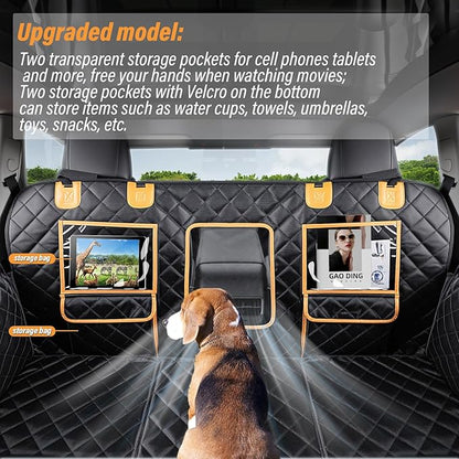 Dog Car Seat Cover for Back Seat