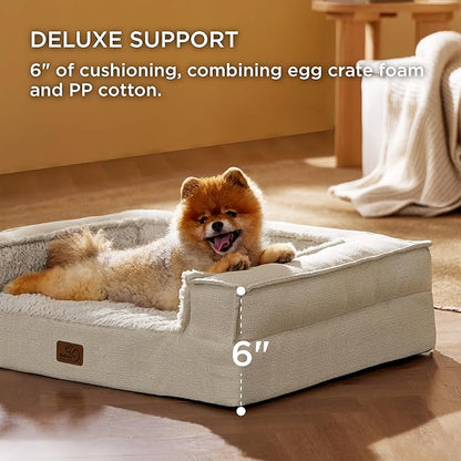 Bedsure Orthopedic Dog Bed for Small Dogs