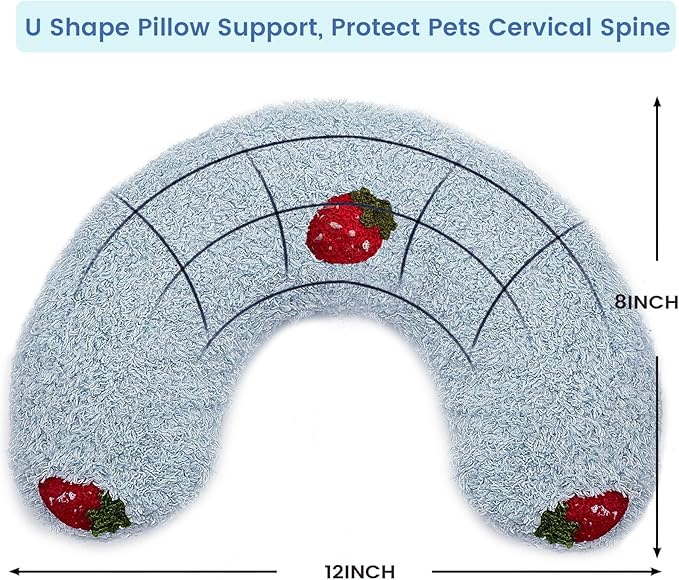 Cutated Dog Calming Pillow Dog Neck Pillow Cat