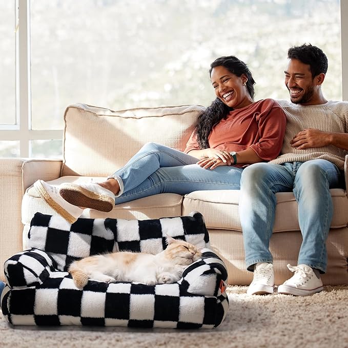 Pet Bed for Medium Small Cats and Dogs