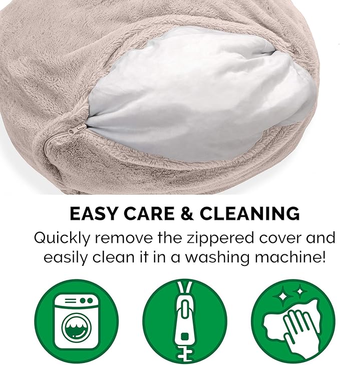 Furhaven Soft & Cozy Dog Bed for Small Dogs 20 lbs