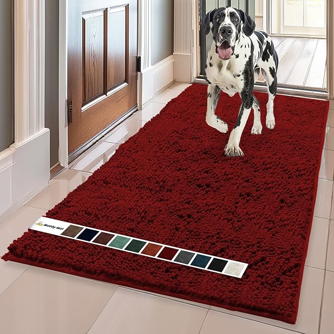 Muddy Mat® AS-SEEN-ON-TV Highly Absorbent Microfiber Door Mat and Pet Rug 59"X35"