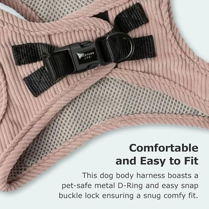 FuzzYard Life Corduroy Step in Dog Harness