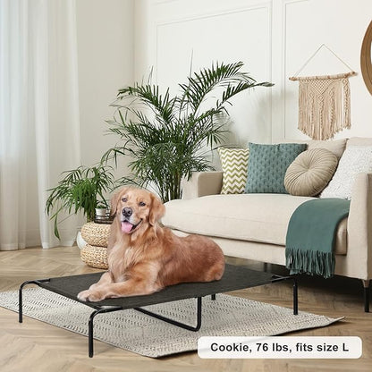 Elevated Dog Bed 44in, Dark