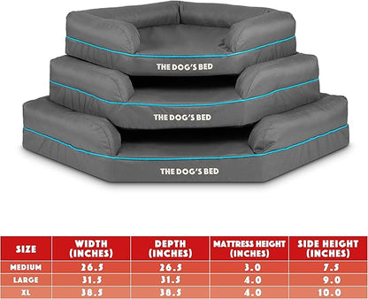 The Dog’s Bed Orthopedic Memory Foam Waterproof Corner Dog Bed