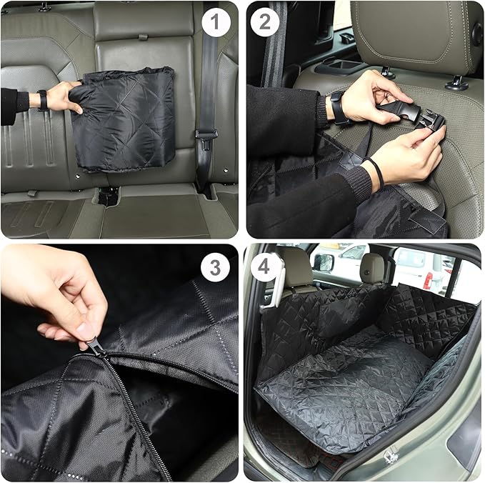HAPPYHORSE Car Dog Seat Cover Compatible with Land 90 110 130 2020-2024