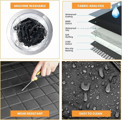 Dog Car Seat Cover for Back Seat