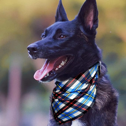 XPUDAC 100 Pcs Dog Bandanas Bulk Plaid Dog