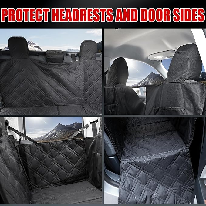 Mabett Dog Seat Covers for Ford Maverick 2024 2023 2022 Accessories 600D Oxford