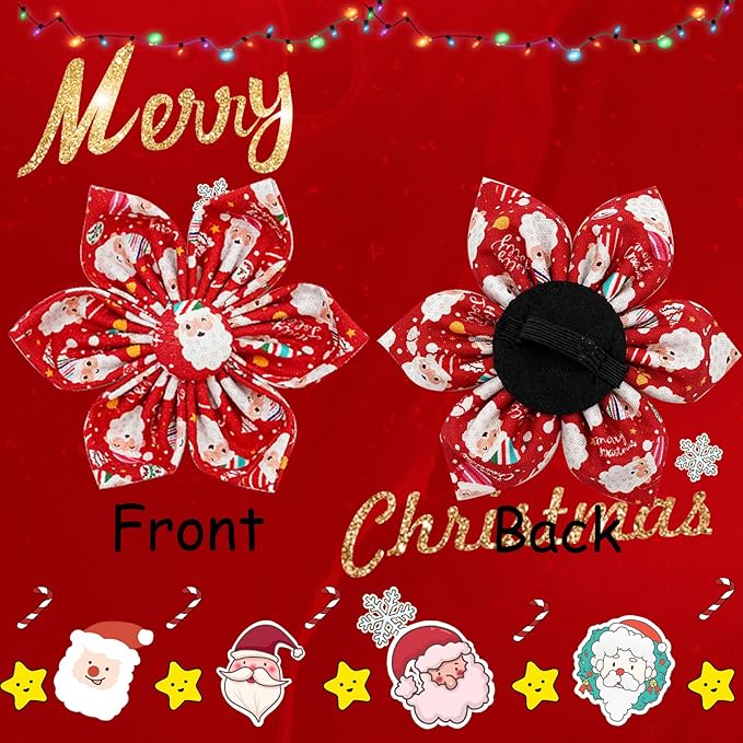 Elegant little tail Dog Collar with Flower