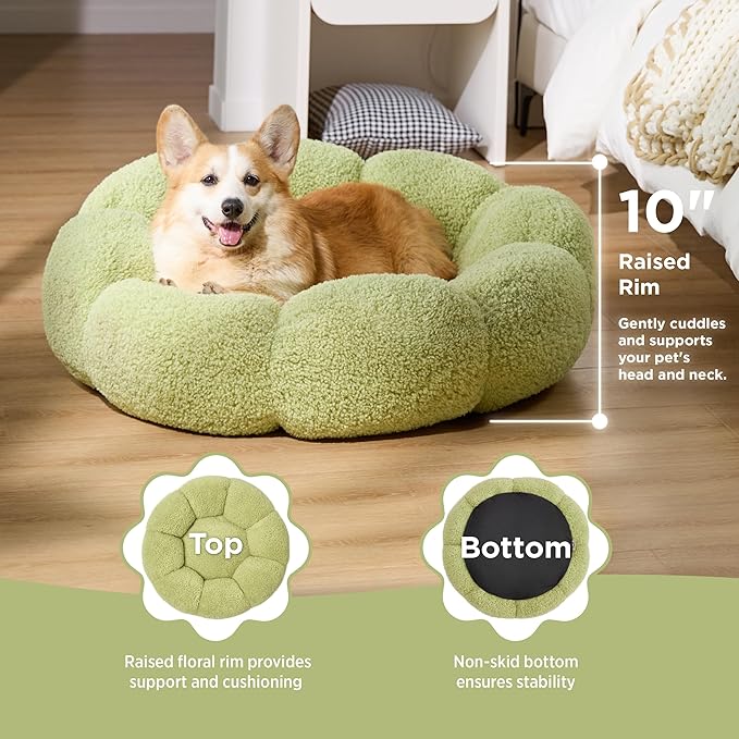 Lesure Calming Large Dog Bed 100 lbs, 36"