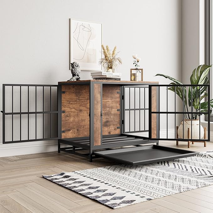 Dog Crate Furniture 3 Doors