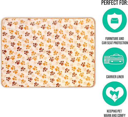Pet Blankets Calico Beige Collection. Pet Blankets for Cats