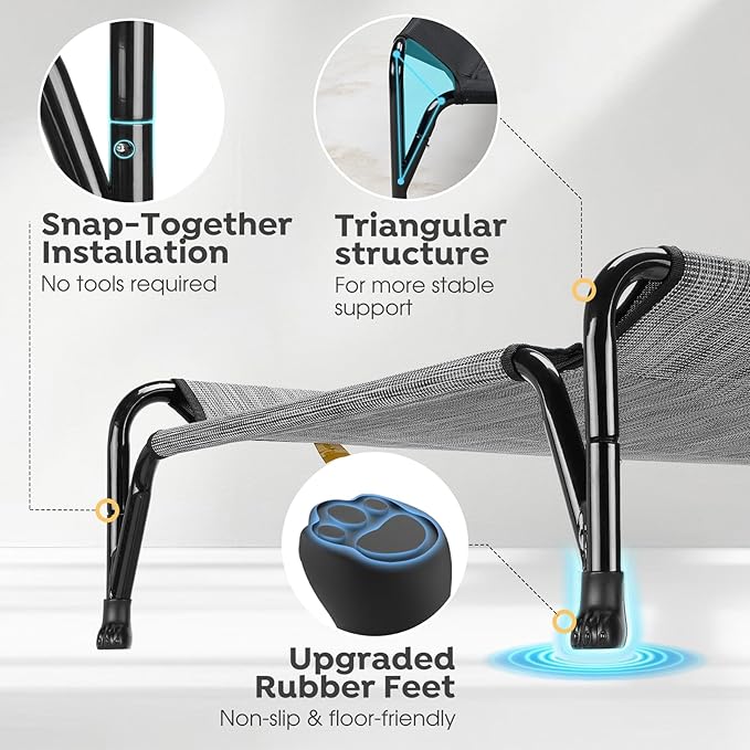 Veehoo Medium Elevated Dog Bed CWC2405ACP