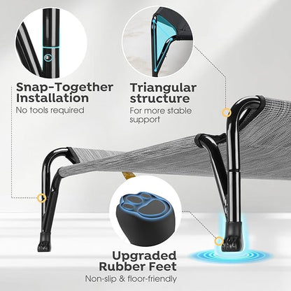 Veehoo Large Elevated Dog Bed CWC2405ACP