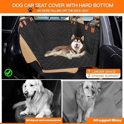 Back Seat Extender for Dogs-Large Space 3 Pcs