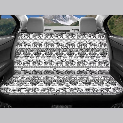 Tribal Elephant Automotive Full Set Seat Covers 4