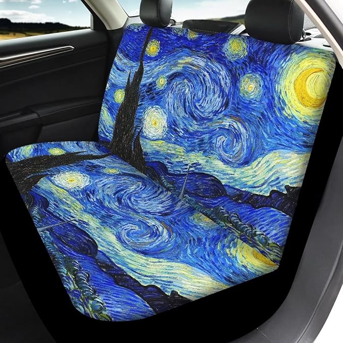 Ystardream Van Gogh Starry Night Seat Cover