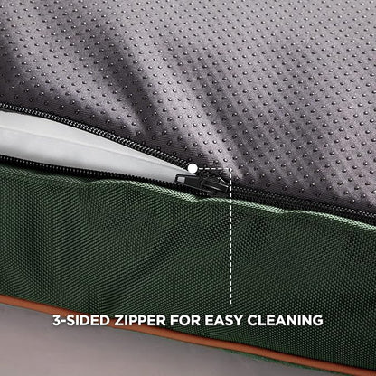 Bedsure Waterproof Dog Beds for Large Dogs 4 inch 75lbs Large