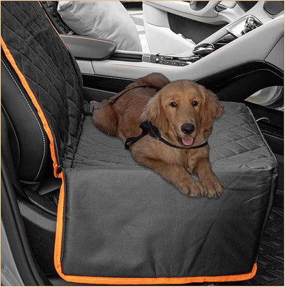 uxcell Dog Car Seat Cover with Side Flaps 5 Layer 600D Oxford