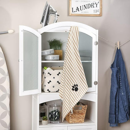 Bone Dry Pet Grooming Towel Collection Absorbent Microfiber X-Large 41x23.5", Striped