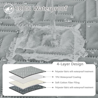 hyha Waterproof Dog Blanket (82x82 Inch,