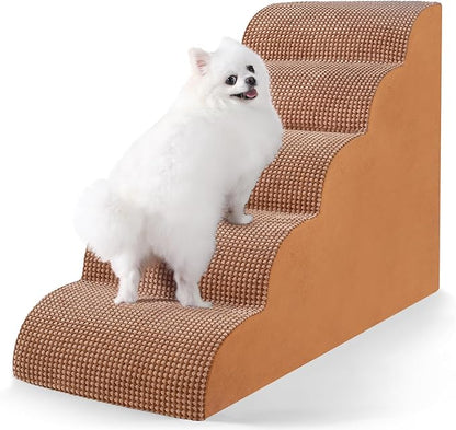 Dog Stairs for High Beds 5-Tier Dog