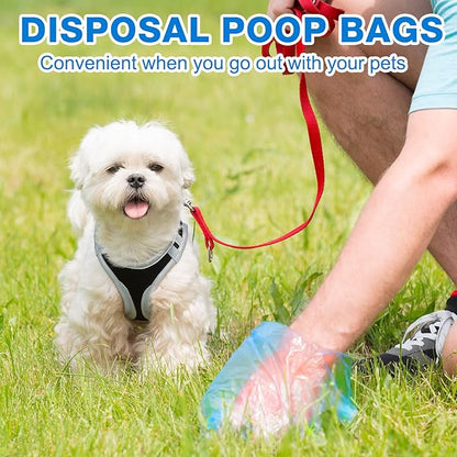 3000 Count Dog Poop Bags Pet Waste Bags for Poop with 3 Dog Poop Bag Dispenser Doggie Poop Bags for Home Outdoor Puppy Walking and Travel 12 x 8.6 Inch