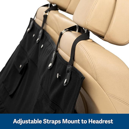 PetSafe Happy Ride Quilted Hammock Seat Cover – Waterproof & Durable – Machine Washable – Fits Most Cars