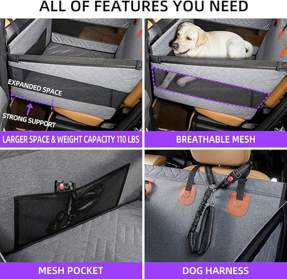 Dog Car Seat for Medium Dogs