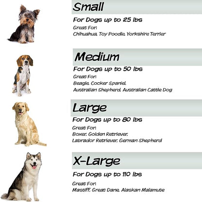 Elevated Dog Bed 36x29.75-Inch Portable 80lbs by