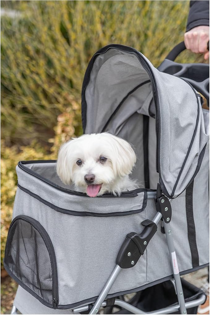 TRIXIE Dog Stroller for Small Dogs and Cats