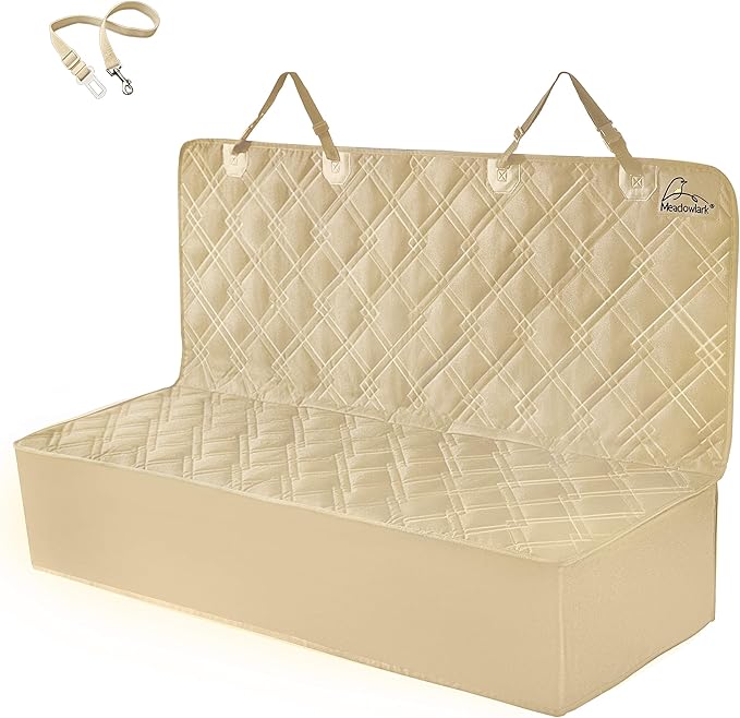 Meadowlark Premium Dog Seat Covers for Cars Back Seat