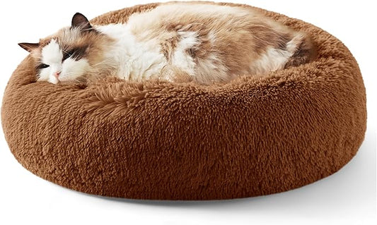 Bedsure Calming Cat Beds for Indoor Cats 20 inches, 15 lbs