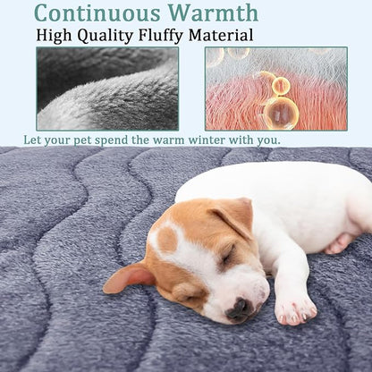 REEZEIVI Washable Dog mat with Anti-Slip Bottom 3D air (48 x 30 inch)