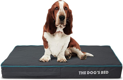The Dog’s Bed Orthopedic Dog Bed Medium Grey/Blue 34x22