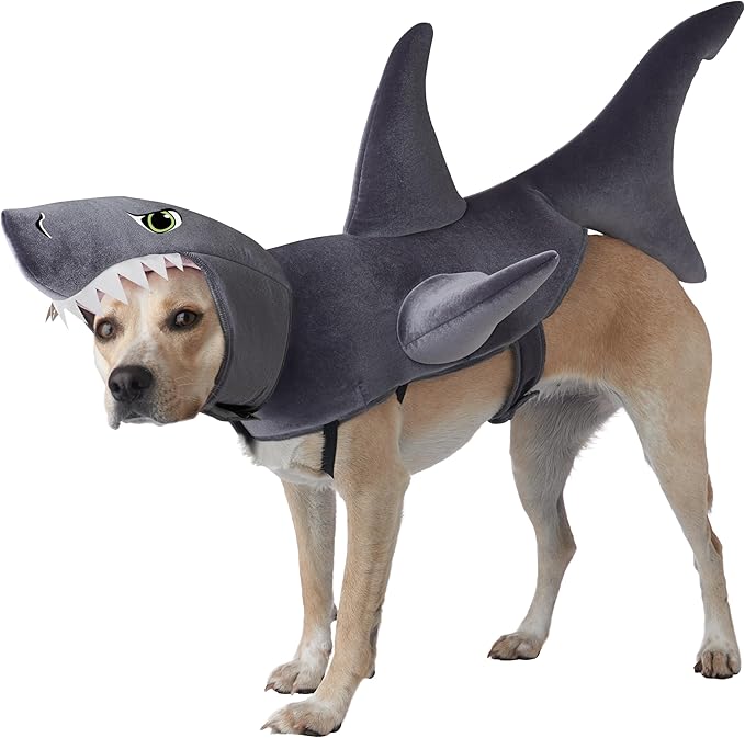 California Costumes, The Great White Bark Costume, Small for Very Small/Small Dogs