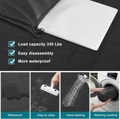 Back Seat Extender for Dogs 330lbs, Sturdy