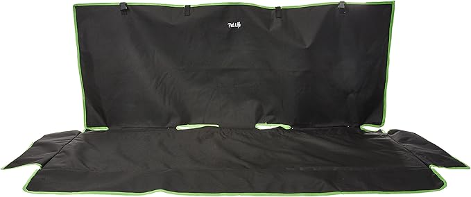 Pet Life ® Open Road Mess-Free Back Seat Safety Car Seat Cover Protector for Dog
